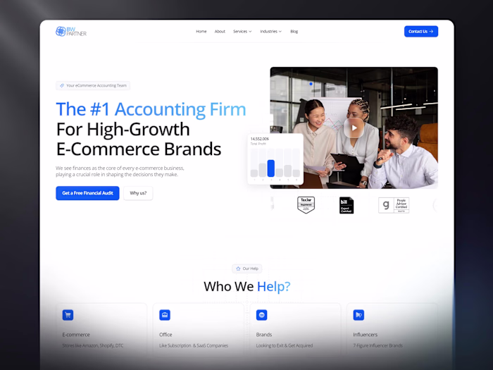 Website design, 7-10 Pages