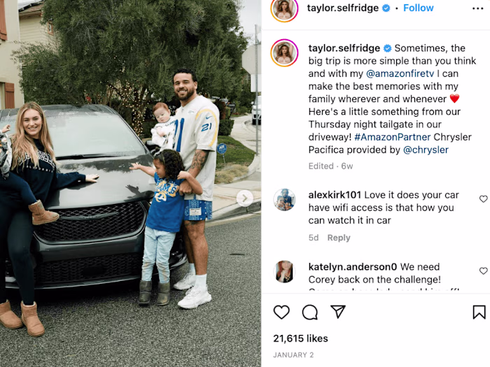 Amazon FireTV Auto Influencer Campaign