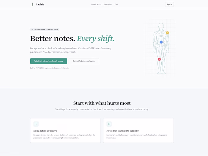 AI-Powered Documentation Layer for Canadian Physio Clinics
