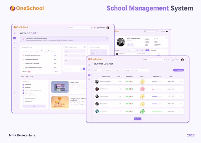Learning Management System UI/UX