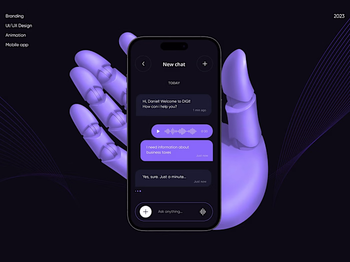Digi Mobile App - UI/UX Design