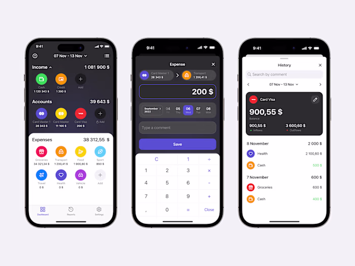 Mobile App Design for Budget Management