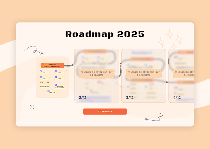 Hello everyone, I’m excited to share this roadmap section fr...