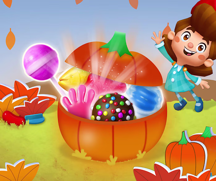 Candy Crush Illustrations