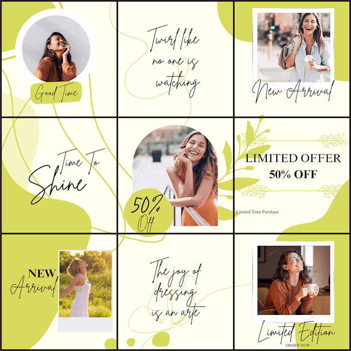 Instagram Grid Design :: Behance