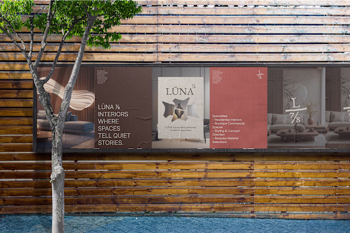 Luna 7/8 | | Brand Identity Design