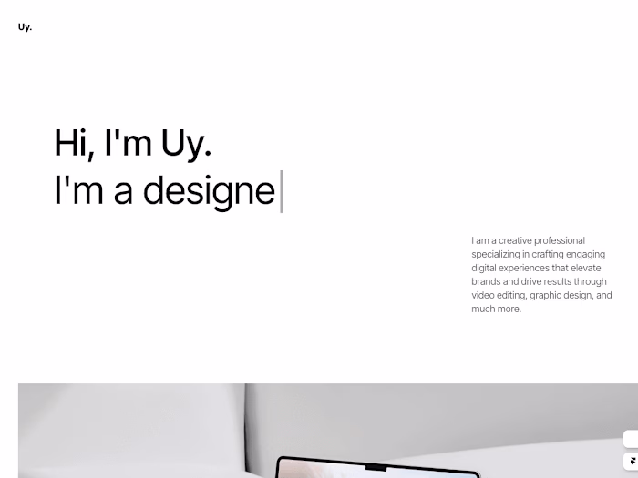 My website portfolio | Truong Uy