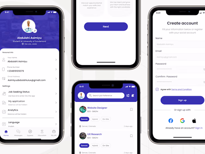 JobBridge UX Case Study