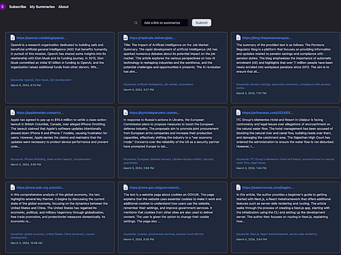 Summarly: get quick summaries on-the-go!