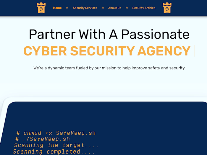 SafeKeep Cyber Security Risk Assessment
