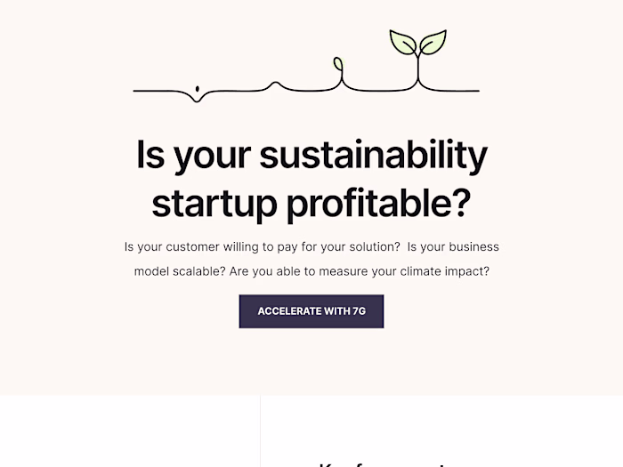 Framer Website for 7th Gen