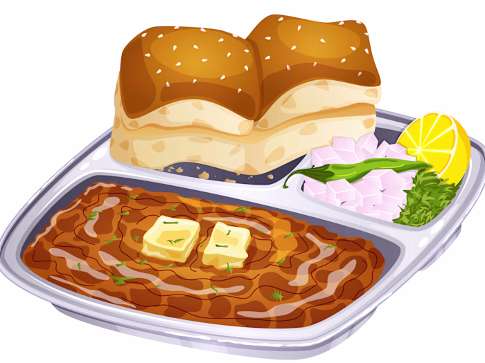 Authentic Indian Food Detailed Vector Illustration Collection