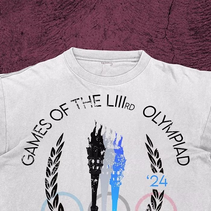 OLYMPICS 2024 T SHIRT DESIGN