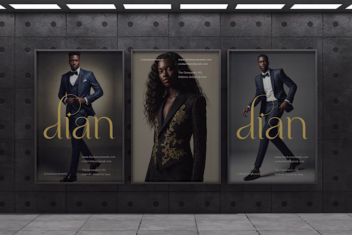 Dian Luxury Tuxedo || Brand Identity Design :: Behance