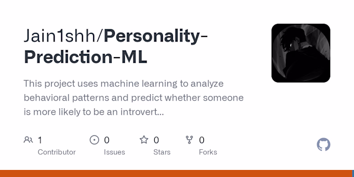 Personality Prediction ML Model Development