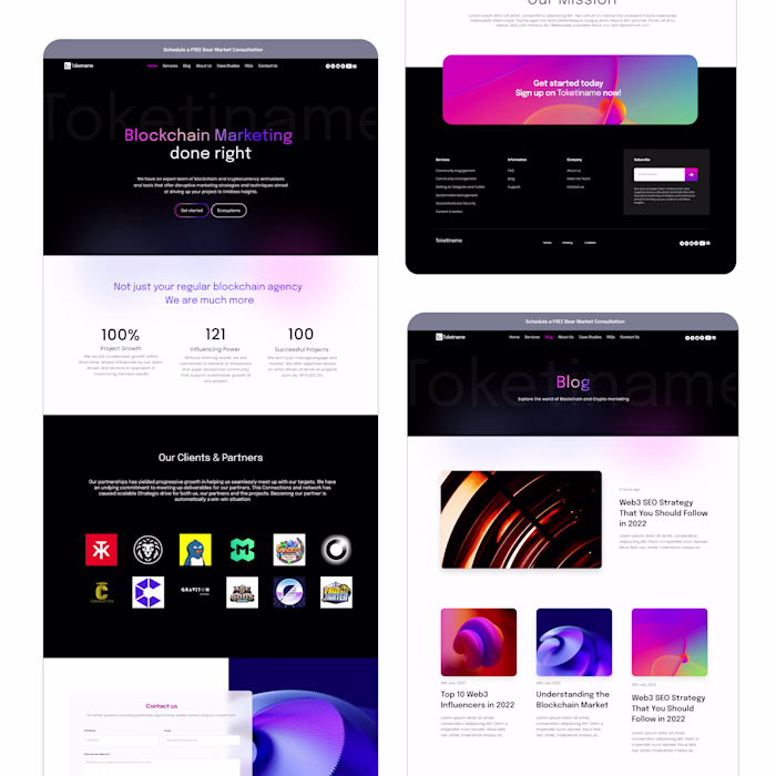 Toketiname - UI/UX Design