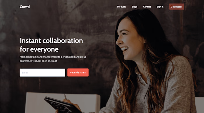 Crowd. - Collaboration app
