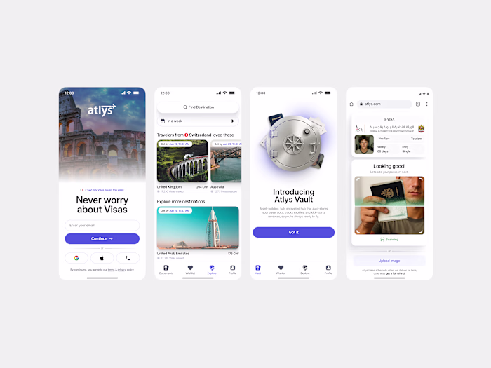 App explorations for Atlys