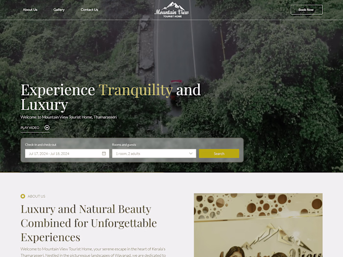 Mountain View Tourist Home