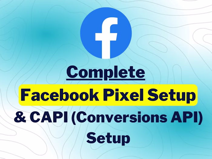 Full Facebook Pixel & CAPI Setup (Ecommerce/DTC Brand)