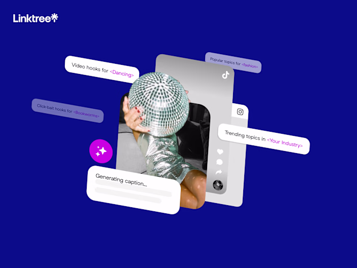 AI Caption Generator for Linktree