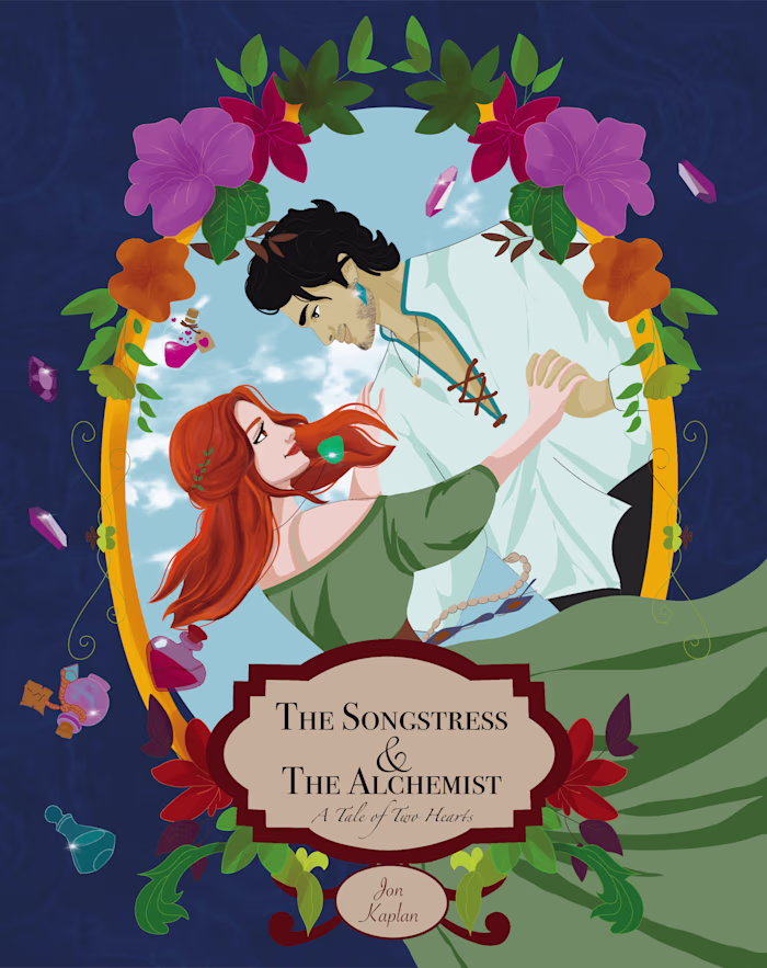 The Songstress and the Alchemist- Book Illustration