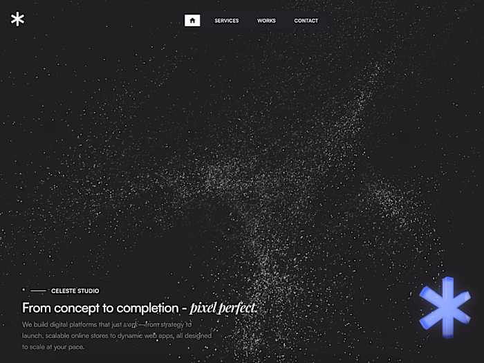 3D Web Motion for Design Studio