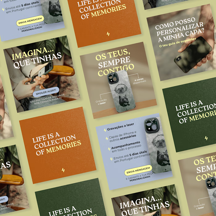 Social Media Design for fun youthful brand | High Laser