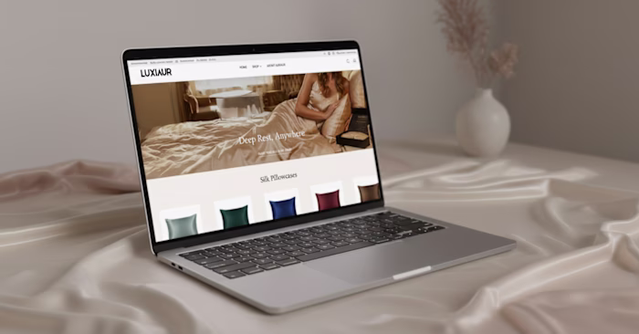 High-End Silk Brand Development & Full Shopify Build