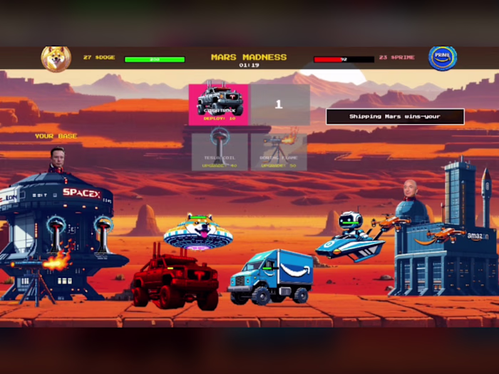 Mars Madness Mini Game 🏴‍☠️🪐