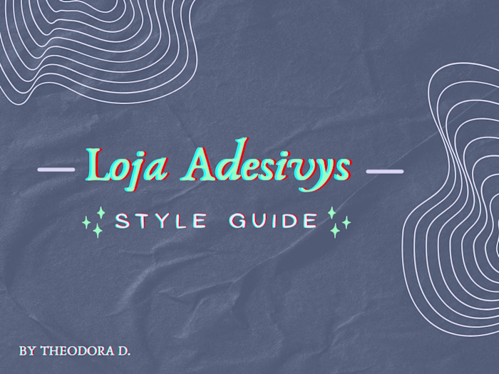 Online Indie Shop Style Guide