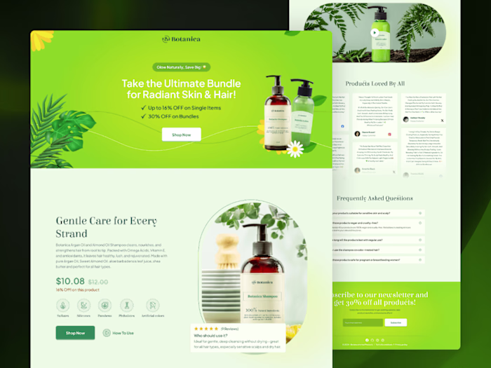 Botanica Herbal | Design and Development