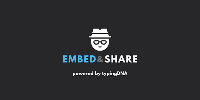 Protect & Share data using your typing pattern