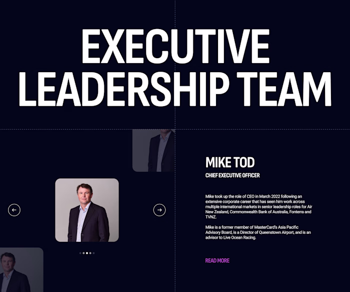 Custom UX/UI design for TAB New Zealand