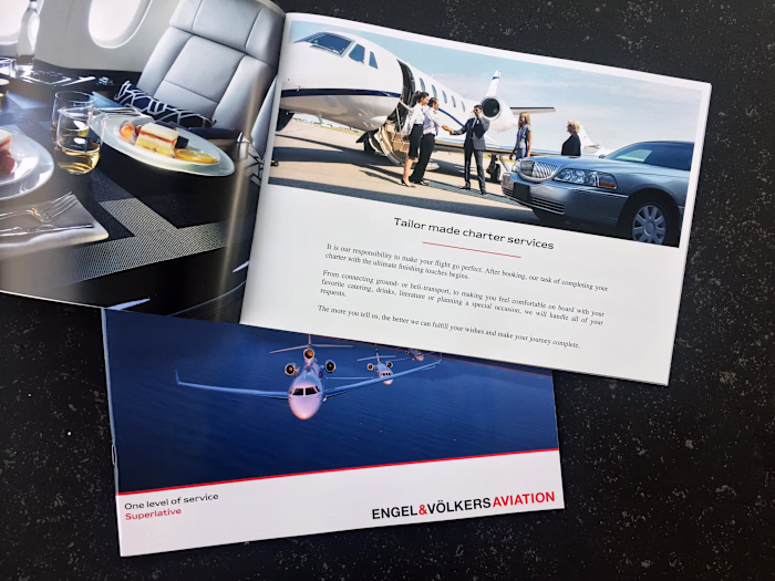 Ate the rich but also helped them shop for private jets