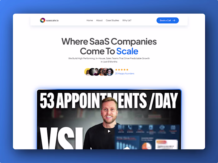 SaaS Scale: Multi-Page Website Design & Framer Development