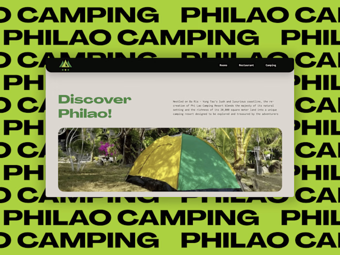 PhilaoCamping.com - Website Design & Webflow Development