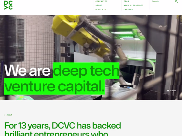 Corporate Website Home Page build in Webflow