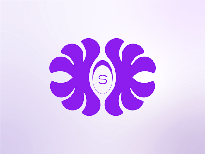 Abstract Flower Logo Design Icon 🌸 // Planning to develop a...