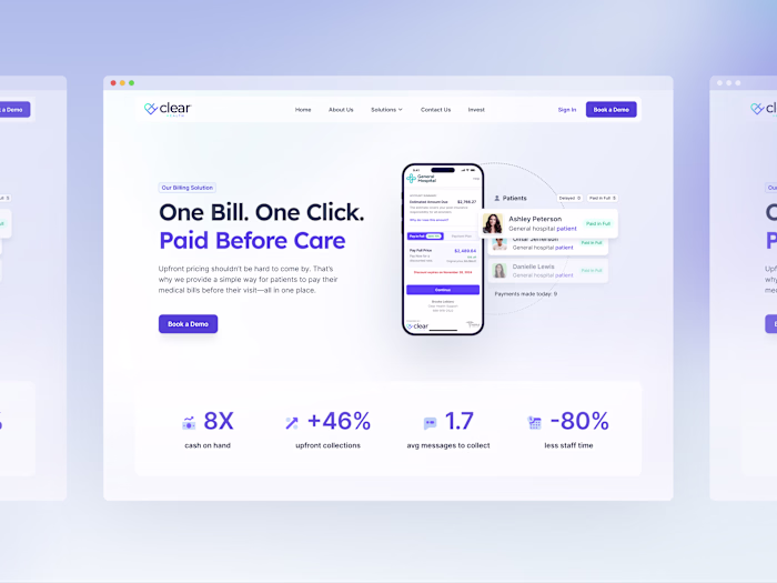 Website Redesign for Clear Health