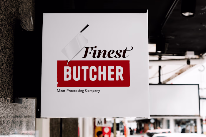 Finest Butcher - Brand Designing