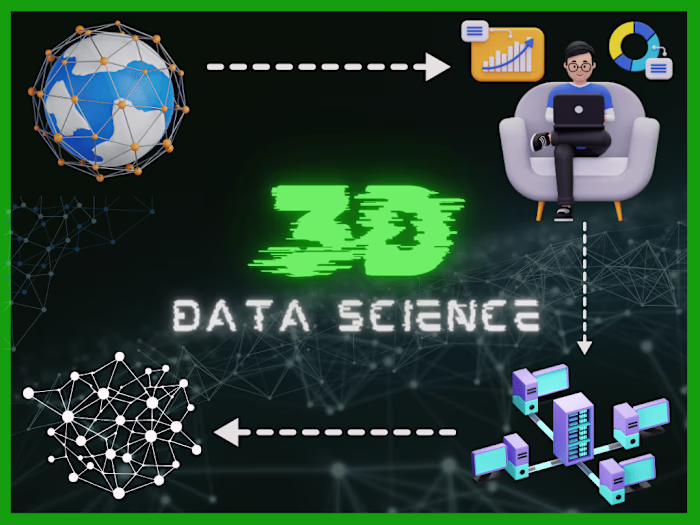 3D Data Science Knowledge Graph Visualization
