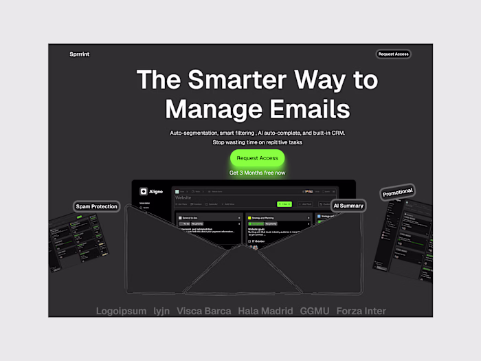 Smart Email Management Dashboard