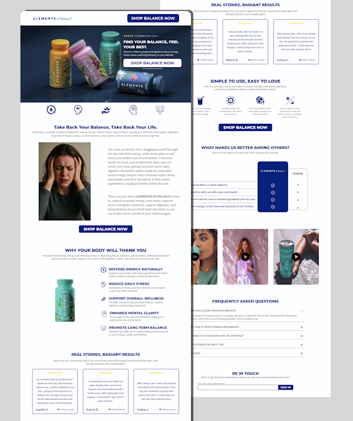 Most wellness brands lose sales