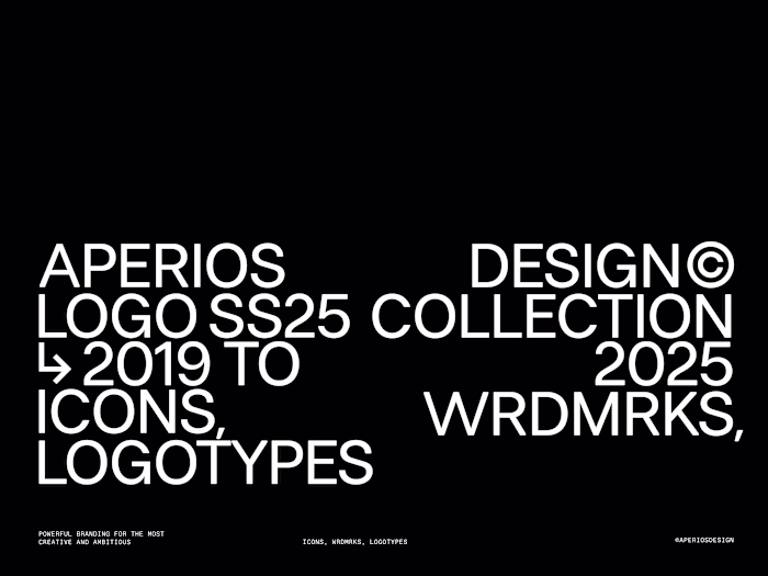 Logofolio ©SS25 – Icons, logotypes, wordmarks