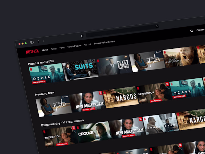 Notflix - Movie Streaming Service Clone (Demo)
