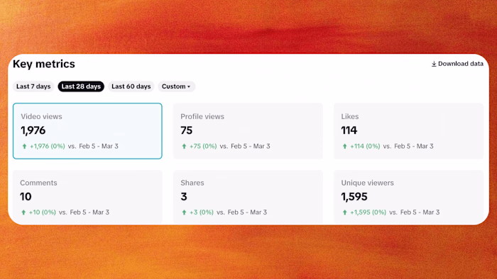 TikTok Growth in just 2 weeks