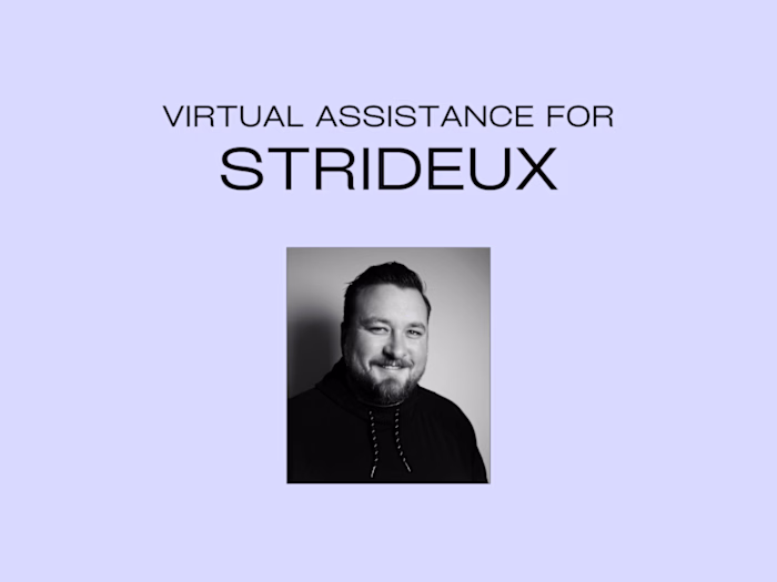 Virtual Assistance for StrideUX