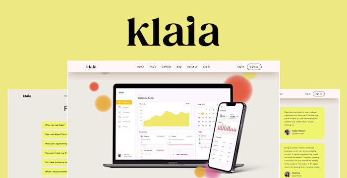 Web Design for Tech Startup