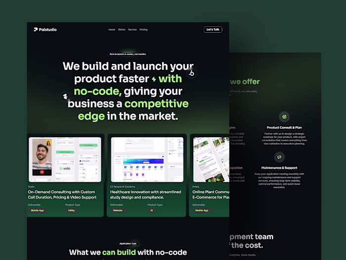 Paistudio - Design & No Code Agency Indonesia - Bubble.io